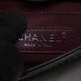 Chanel Black Lambskin Boy Brick Crossbody Bag