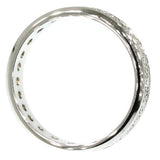 Estate white gold diamond eternity band