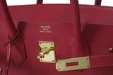 Rouge Moyen Courchevel Birkin 35
