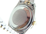 Pre Owned Mens Rolex Two-Tone Datejust with a Blue Diamond Dial 16013