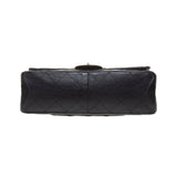 Chanel Black Lambskin Quilted Reissue 2.55 Large Chain Bag