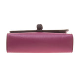 Gucci 387612 Purple Bamboo Daily Leather Chain Bag