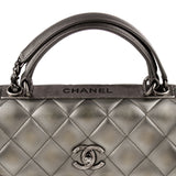 CHANEL  Silver Trendy CC Small Flap Bag