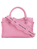 Mini Classic City Pink Leather Tote