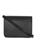 Small Black Leather TB Bag