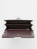 Small Cow Print Leather TB Bag
