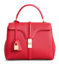 Small 16 Bag in Red Grained Calfskin