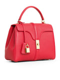 Small 16 Bag in Red Grained Calfskin