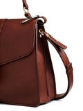 Medium Aby Day Bag in Sepia Brown Grained Leather