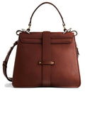Medium Aby Day Bag in Sepia Brown Grained Leather