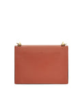 Kan U Medium Rust Leather Shoulder Bag
