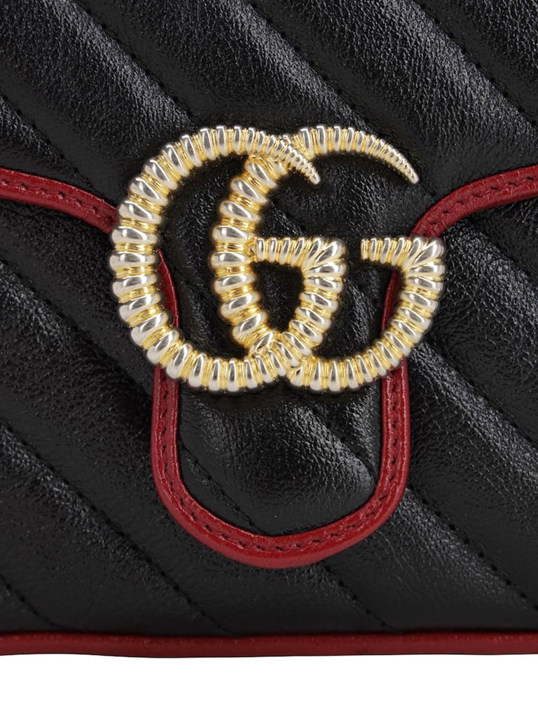 GG Marmont Mini Matelassé Top Handle Bag