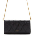 GV3 Black Leather Chain Wallet