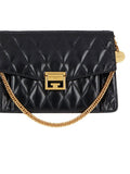 Medium GV3 Bag In Black Diamond Quilted Leather