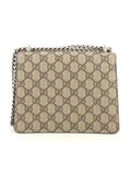 Dionysus Mini GG Supreme Black & Ebony Chain Bag