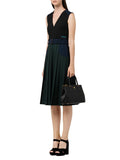 Galleria Saffiano Small Black Leather Tote Bag