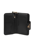 Black Saffiano Iphone Chain Wallet