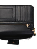 Black Saffiano Iphone Chain Wallet