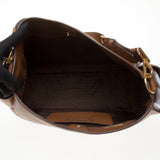 Prada Brown Calfskin Shoulder Bag