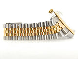 Pre Owned Mens Rolex Two-Tone Datejust with a Gold Tapestry Dial 16013
