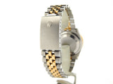 Pre Owned Mens Rolex Two-Tone Datejust with a Blue Dial 16263