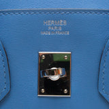 Hermes Bleu Paradis Swift Leather Birkin 25cm (T Stamp)
