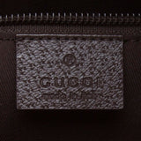 Gucci 268163 Beige/Ebony GG Fabric with Brown Leather Trim Carry-On Travel Bag