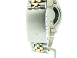 Pre Owned Mens Rolex Two-Tone Datejust with a Gold Tapestry Dial 16013