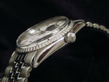 Pre Owned Mens Rolex Stainless Steel Datejust with a White Dial 1603