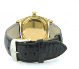 Pre Owned Mens Rolex Yellow Gold Datejust with a Blue Dial 1601