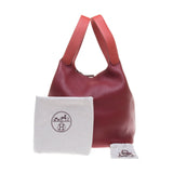 Hermes Rouge H Togo Leather / Rouge Duchesse Swift Leather Picotin Lock 31cm (R
