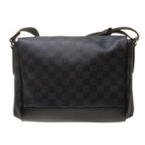 Louis Vuitton N41457 Damier Graphite Canvas Messenger PM Crossbody Bag