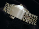 Pre Owned Mens Rolex Stainless Steel Datejust with a Silver Dial 1603