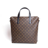 Louis Vuitton M40388 Monogram Macassar Canvas Kitan Handbag with Shouler Strap