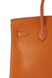 Pre-Owned Hermès Orange Epsom Birkin 35
