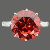 French estate platinum engagement ring