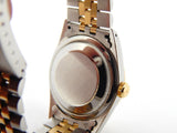 Pre Owned Mens Rolex Two-Tone Datejust with a White Roman Dial 16233