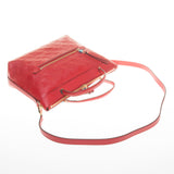 Louis Vuitton M41169 Cherry Monogram Empreinte Bastille PM Handbag with Shoulder