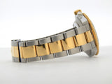 PRE OWNED MENS ROLEX TWO-TONE SUBMARINER DATE WITH A BLUE DIAL 16613T