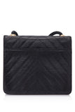 Pre-Owned Chanel Lizard Leather Shoulder Bag