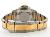 PRE OWNED MENS ROLEX TWO-TONE SUBMARINER DATE WITH A SERTI DIAL 16613T