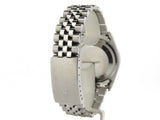 Pre Owned Mens Rolex Stainless Steel Datejust with a Black Dial 16220
