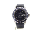PRE OWNED MENS ROLEX STAINLESS STEEL SUBMARINER DATE WITH A SERTI DIAL 16610