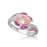Huon Astrapia out of "Birds of Papua" collection by Van Eyck Fine Jewelry
