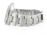 PRE OWNED MENS ROLEX STAINLESS STEEL EXPLORER II WITH A BLACK DIAL 16570