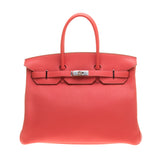 Hermes Rose Jaipur Togo Leather Birkin 35cm(R Stamp)