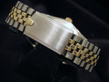 Pre Owned Mens Rolex Two-Tone Datejust with a Black Dial 1601