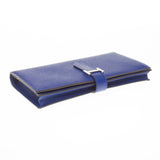 Hermes Bleu Electrique Epsom Leather Bearn Wallet (R Stamp)