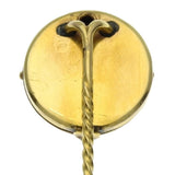 Typical Art Nouveau lady head pin
