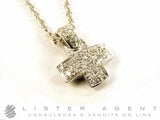 POMELLATO necklace 18K w gold diamonds